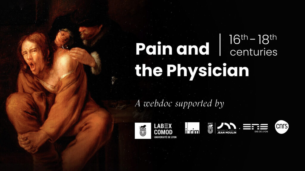 Image de couverture - Projet Le médecin face à la douleur